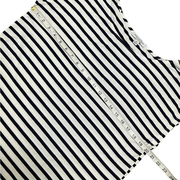 Green Envelope Los Angeles Women’s Classic Striped Sleeveless Top Size XL - Picture 5 of 8
